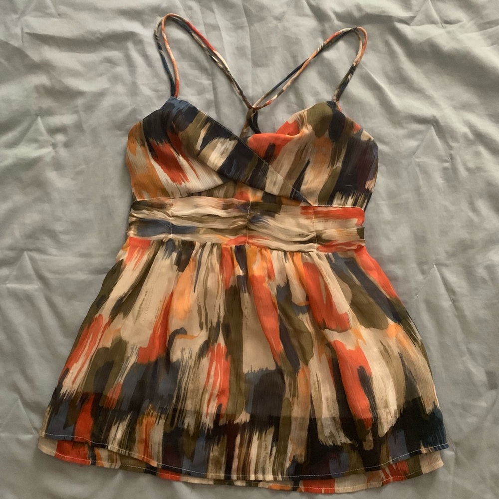 Tank top blouse